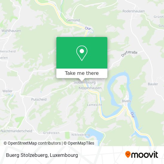 Buerg Stolzebuerg map