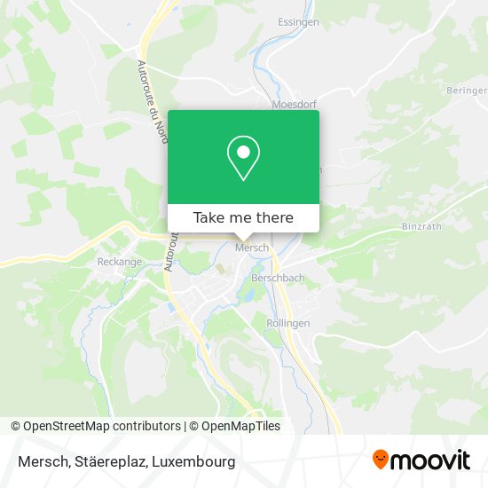 Mersch, Stäereplaz map