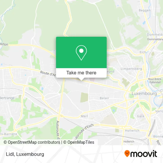 Lidl map