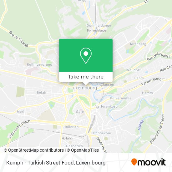 Kumpir - Turkish Street Food map