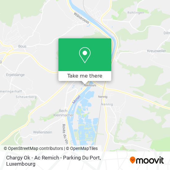 Chargy Ok - Ac Remich - Parking Du Port map