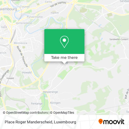 Place Roger Manderscheid map