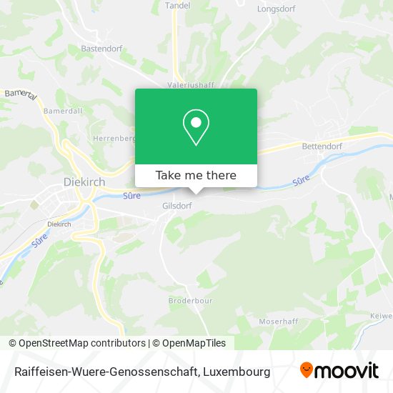 Raiffeisen-Wuere-Genossenschaft map