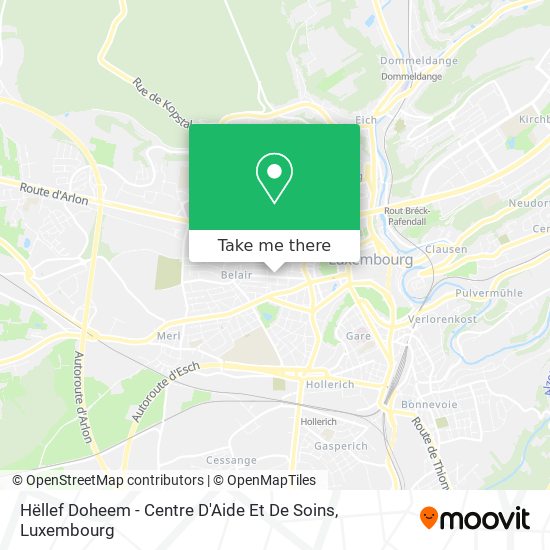 Hëllef Doheem - Centre D'Aide Et De Soins map