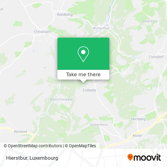 Hierstbur map