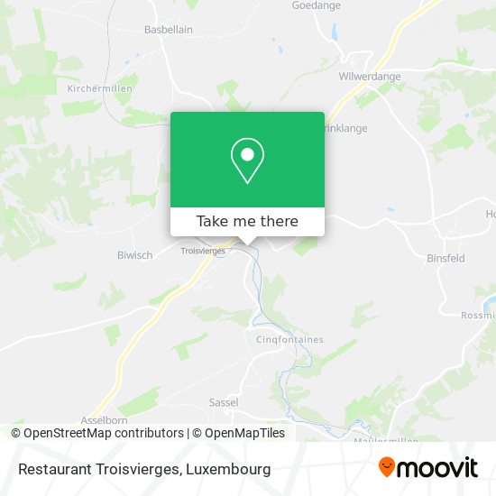 Restaurant Troisvierges map