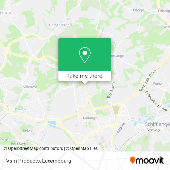 Vsm Products map