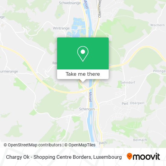 Chargy Ok - Shopping Centre Borders map