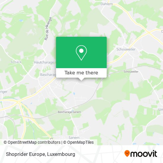 Shoprider Europe map