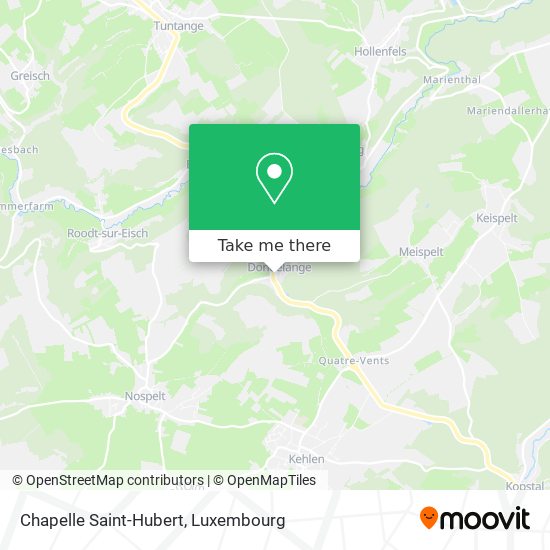Chapelle Saint-Hubert map
