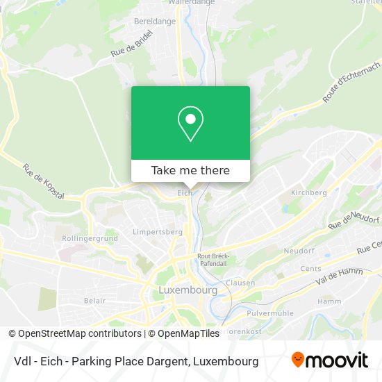 Vdl - Eich - Parking Place Dargent map