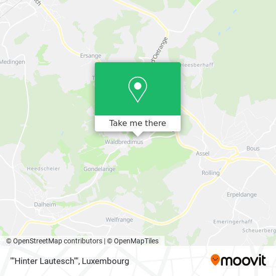 ""Hinter Lautesch"" map