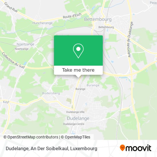 Dudelange, An Der Soibelkaul map