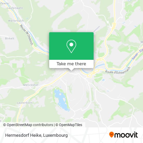 Hermesdorf Heike map