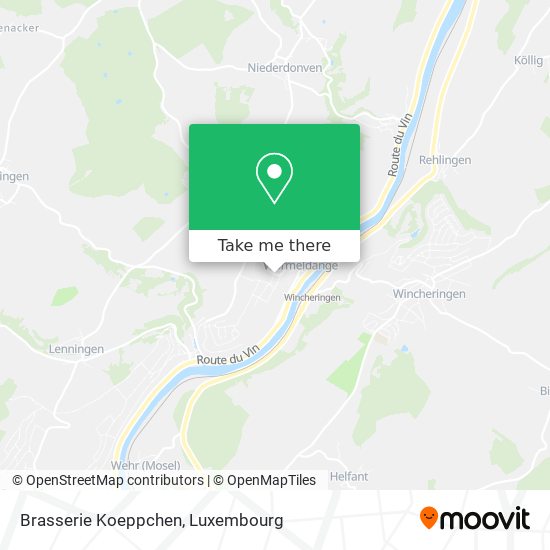 Brasserie Koeppchen map
