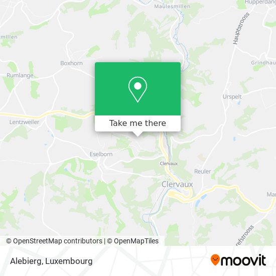 Alebierg map