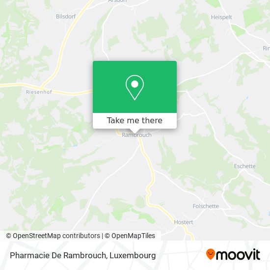 Pharmacie De Rambrouch map