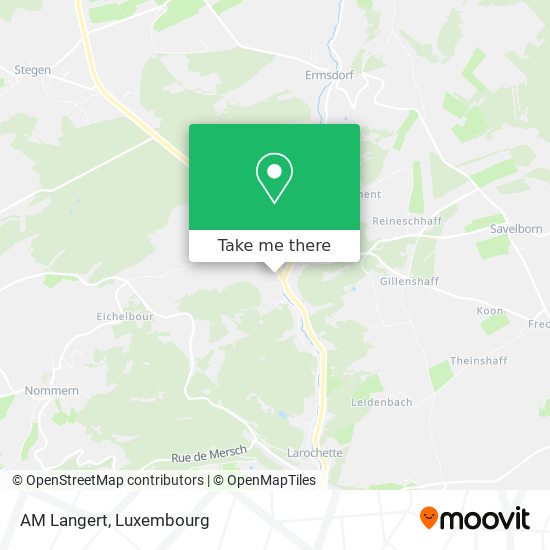 AM Langert map