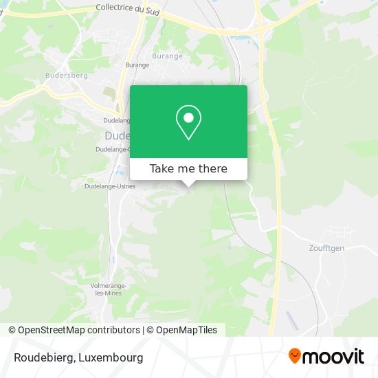 Roudebierg map