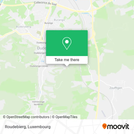 Roudebierg map