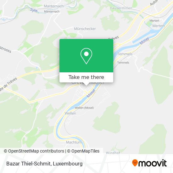 Bazar Thiel-Schmit map
