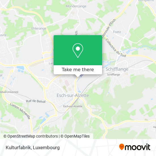 Kulturfabrik map