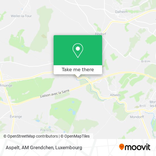 Aspelt, AM Grendchen map