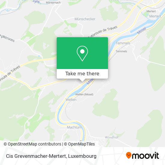 Cis Grevenmacher-Mertert map