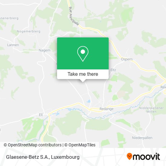 Glaesene-Betz S.A. map