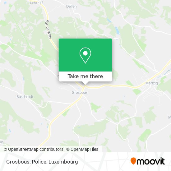 Grosbous, Police map