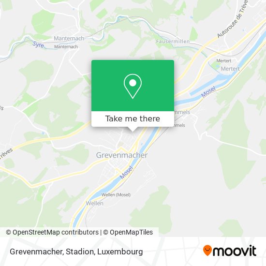 Grevenmacher, Stadion Karte