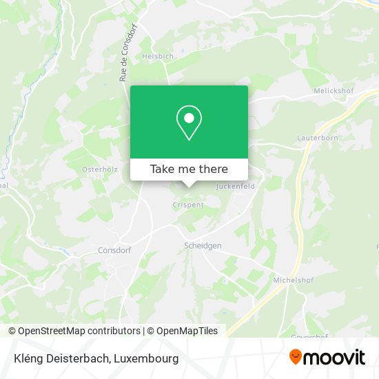 Kléng Deisterbach map