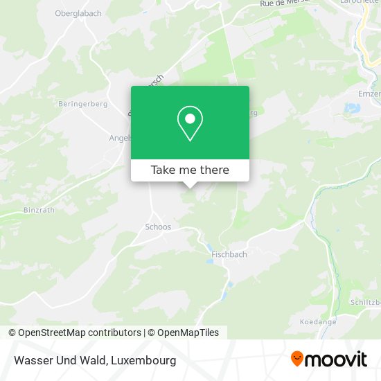 Wasser Und Wald map