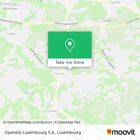 Openerp Luxembourg S.A. map