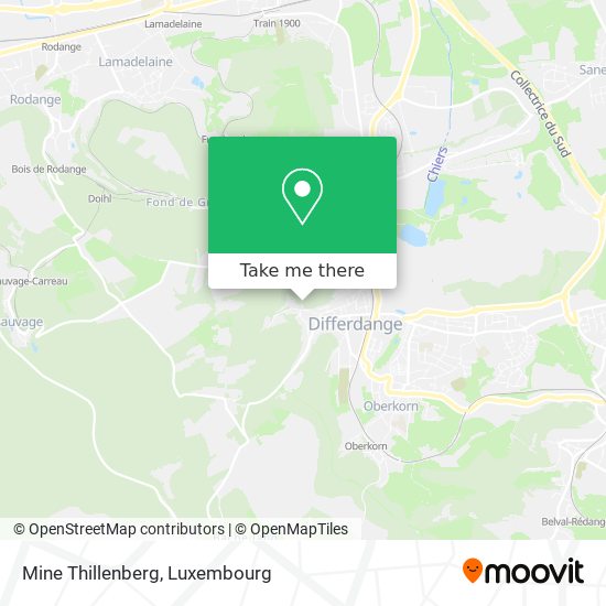Mine Thillenberg map