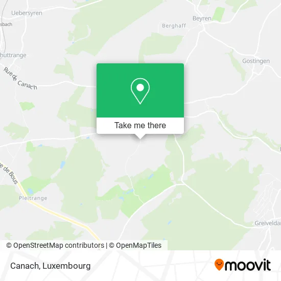 Canach map