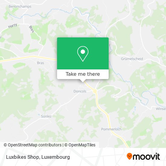 Luxbikes Shop map