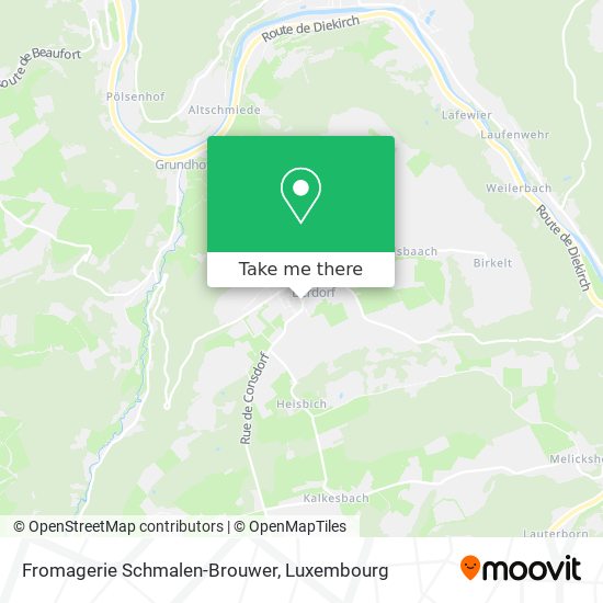 Fromagerie Schmalen-Brouwer map