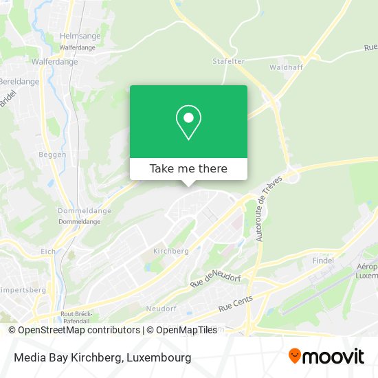 Media Bay Kirchberg map
