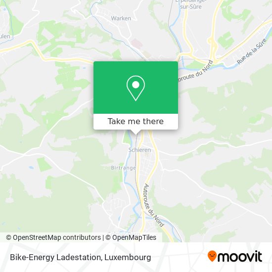 Bike-Energy Ladestation map
