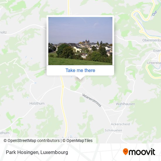 Park Hosingen map