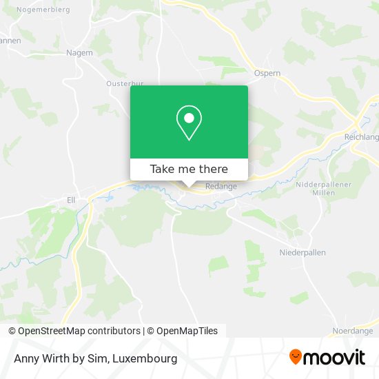 Anny Wirth by Sim map
