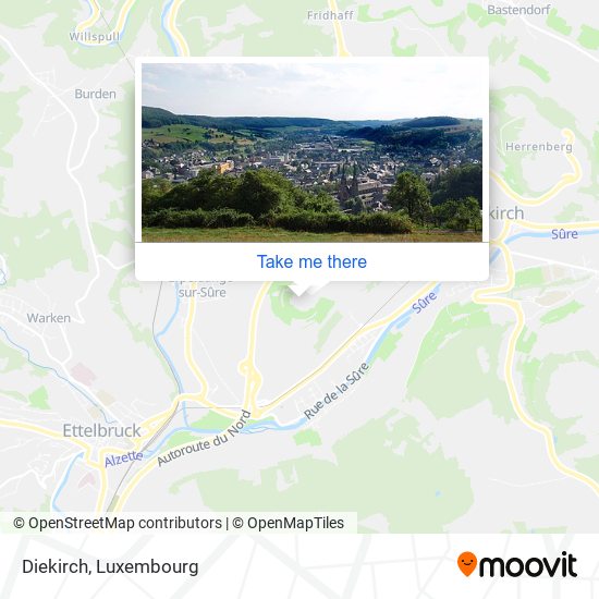 Diekirch map