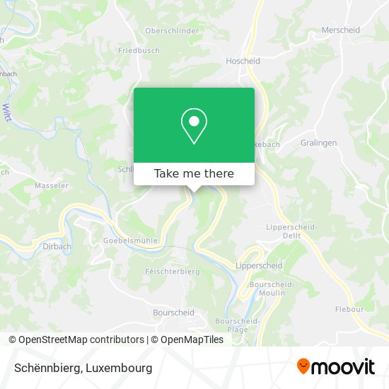 Schënnbierg map