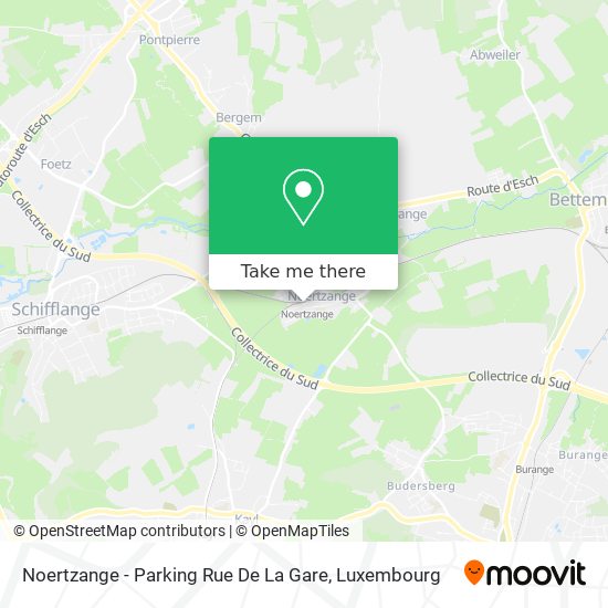 Noertzange - Parking Rue De La Gare map