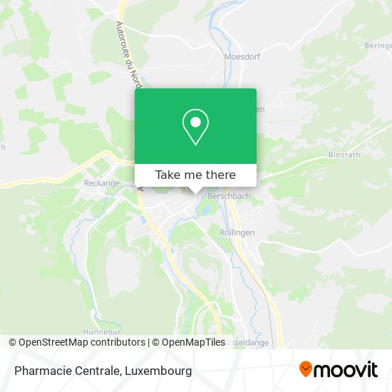 Pharmacie Centrale map