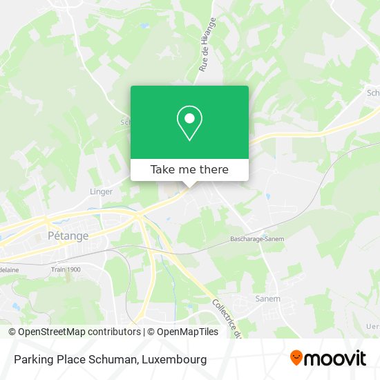 Parking Place Schuman Karte