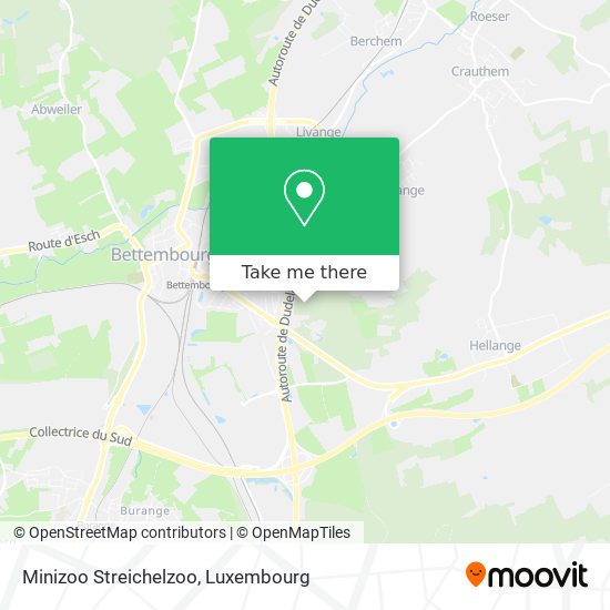 Minizoo Streichelzoo map
