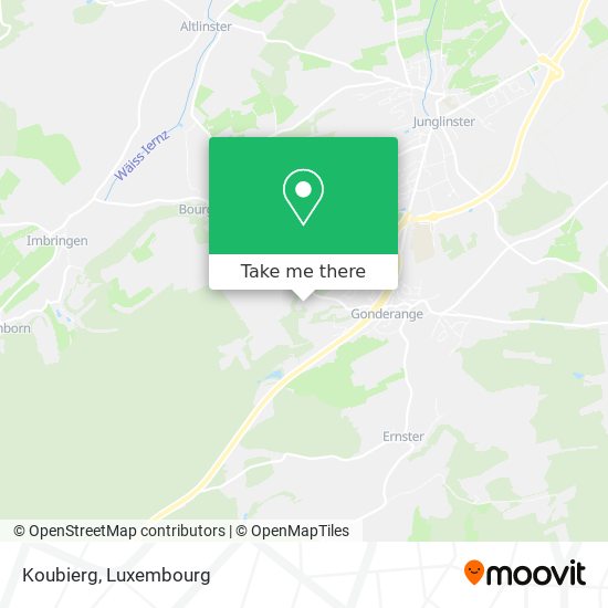 Koubierg map