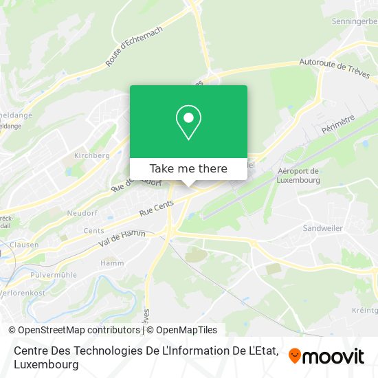 Centre Des Technologies De L'Information De L'Etat map